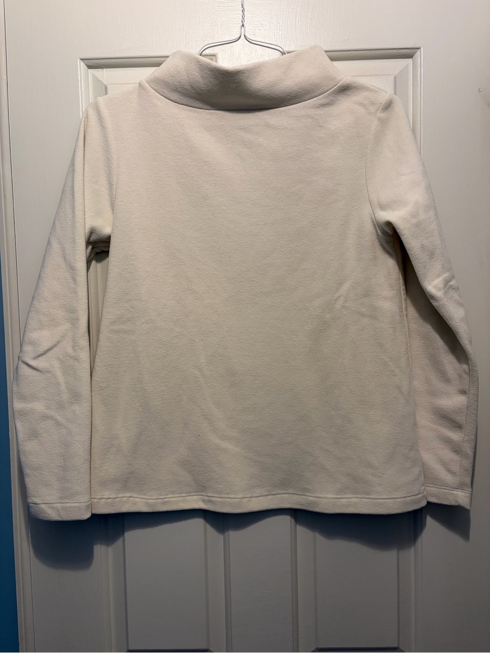 Dudley Stephens Greenpoint Boatneck in Terry Fleece (Cream)